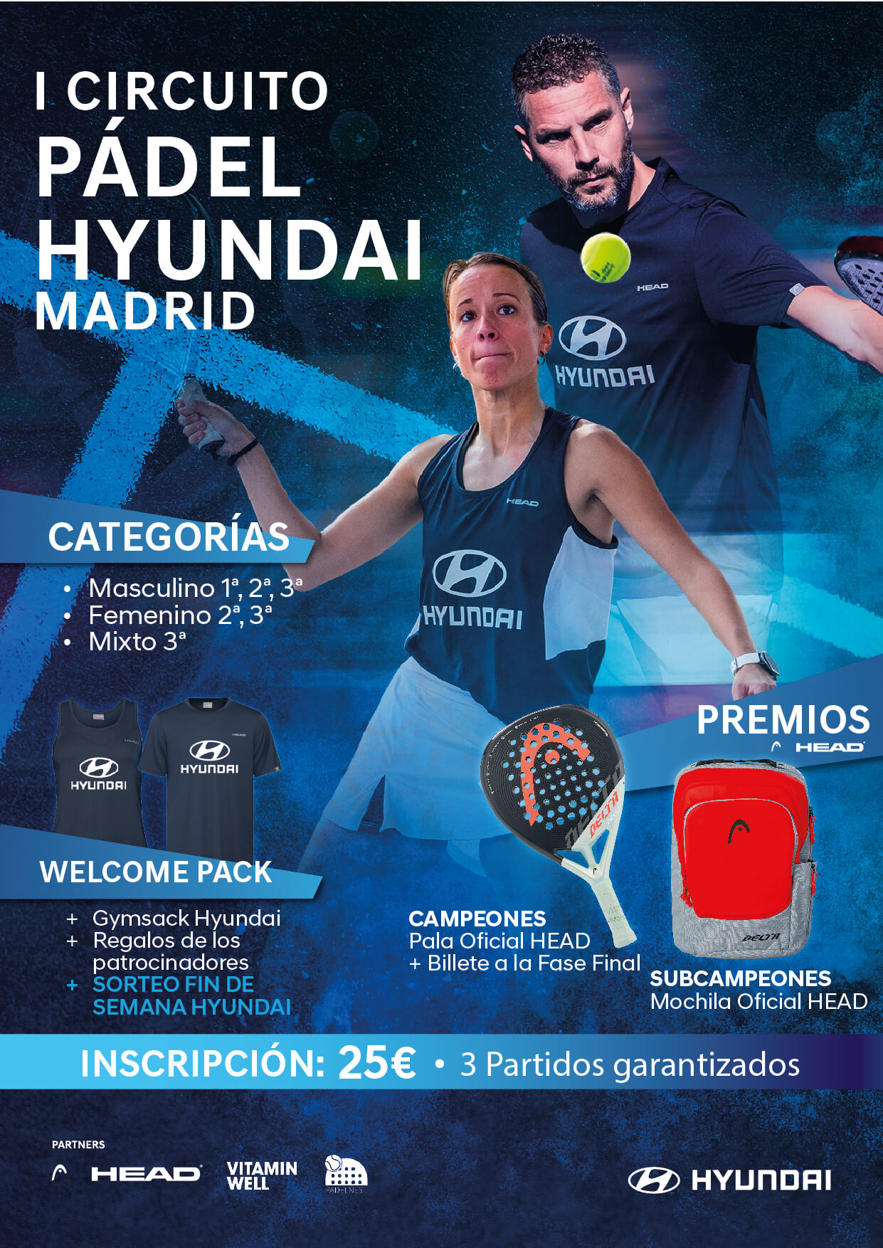 Circuito Pádel Hyundai - Madrid - I Circuito pádel